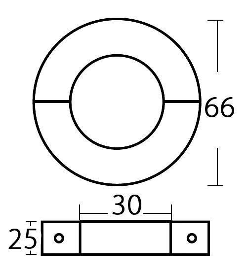SHAFT JOINT, NARROW 30mm 3 SHAFT JOINT, NARROW 30mm - Image 3