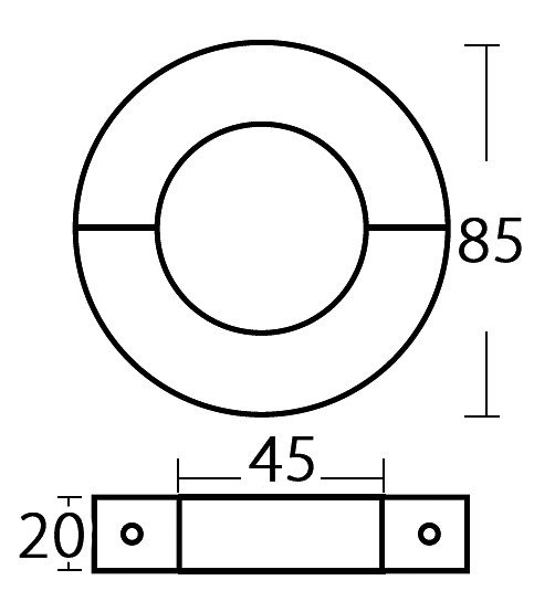SHAFT JOINT, NARROW 45mm 3 SHAFT JOINT, NARROW 45mm - Image 3