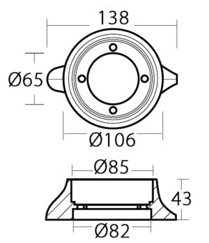 ZINC ANODE VOLVO PENTA SAILDRIVE 110S 5 9512130264m fullhd jpg
