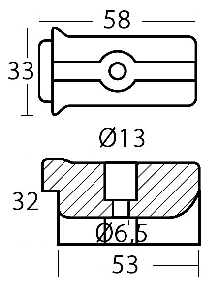 ZINC ANODE VOLVO PENTA 3 ZINC ANODE VOLVO PENTA - Image 3