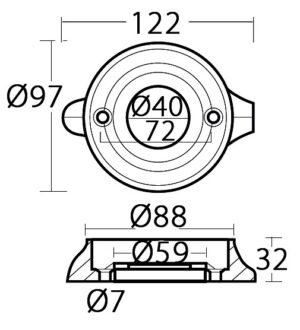 ZINC ANODE VOLVO PENTA SAILDRIVE 120S 5 9512130266m fullhd jpg