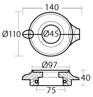 ZINC ANODE VOLVO PENTA SAILDRIVE SD 130-150 5 9512130268m fullhd jpg