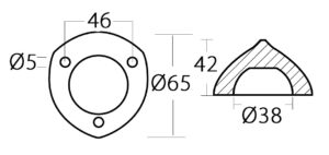 PROPELLER ANODE MAX PROP MX-1, 65mm 5 9512130311m fullhd jpg