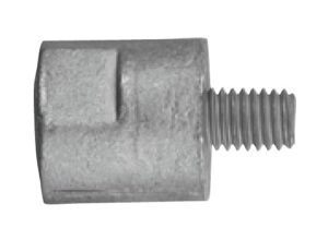 YANMAR ZINC ANODE 20x20mm