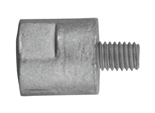 YANMAR ZINC ANODE 20x20mm 1 YANMAR ZINC ANODE 20x20mm