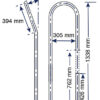 STEERING WHEEL GRIP ARCH, TILT 1338 MM 5 9512360730m fullhd