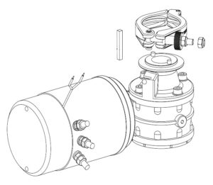 LEWMAR V1 ENGINE/GEARBOX 12V 5 9512400220a fullhd