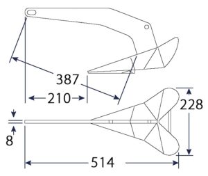 DELTA ANCHOR, GALVANIZED 4kg 5 9512401300m fullhd jpg