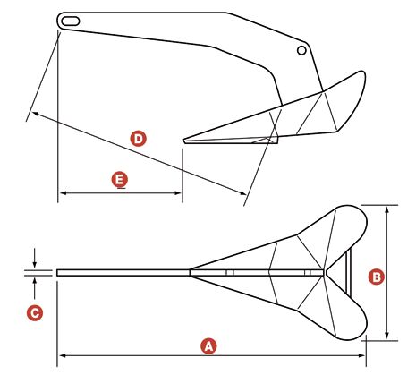 DELTA GALVANIZED ANCHOR 40KG/88LB 2 DELTA GALVANIZED ANCHOR 40KG/88LB - Image 2