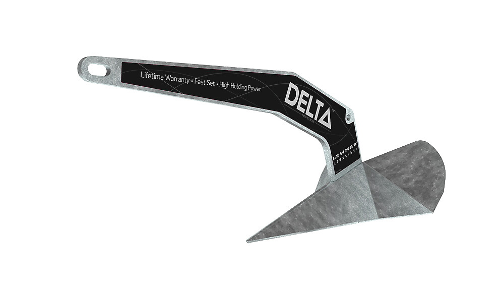 DELTA GALVANIZED ANCHOR 50KG/110LB 1 DELTA GALVANIZED ANCHOR 50KG/110LB