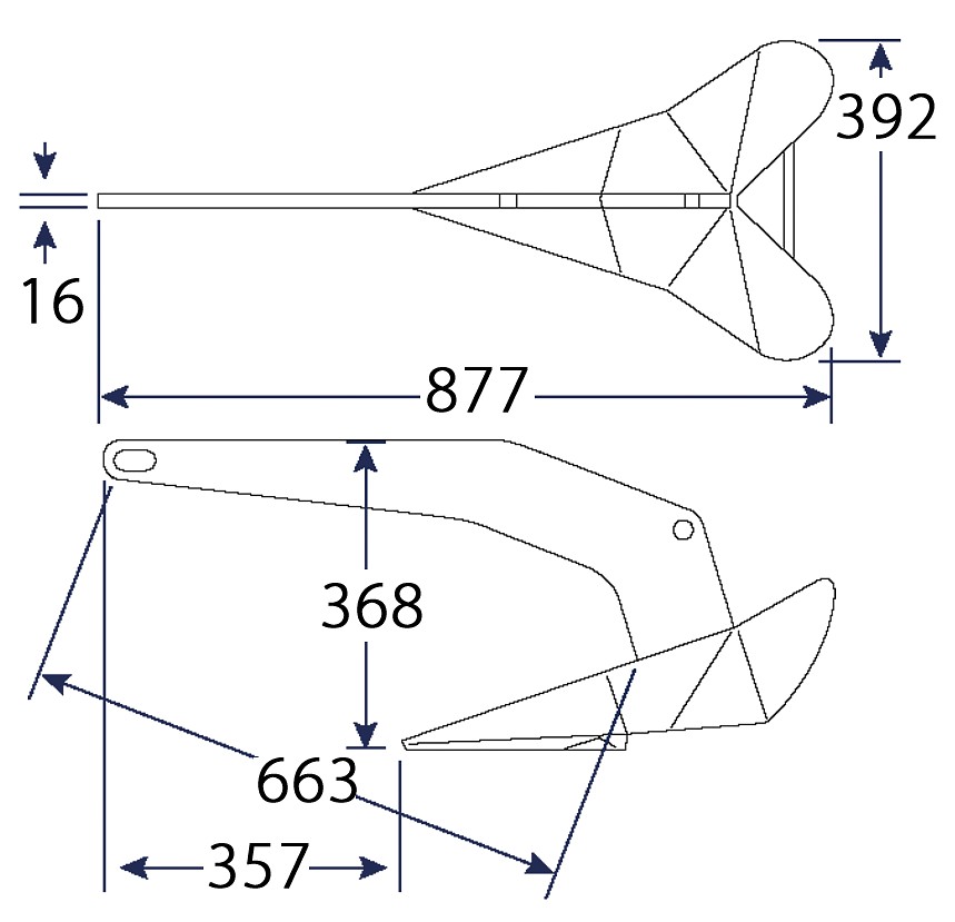 DTX ANCHOR AISI316 20kg 3 DTX ANCHOR AISI316 20kg - Image 3