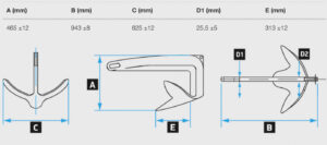 CLAW ANCHOR 50KG STAINLESS STEEL 5 9512401408m fullhd