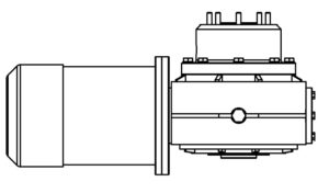 HYDRAULIC MOTOR/GEARBOX FOR V4/V5 AND CON C3/C4/C5 WINCHES