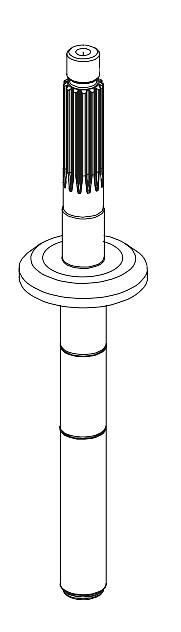 SHAFT FOR V4/V5 WINCHES 1 SHAFT FOR V4/V5 WINCHES