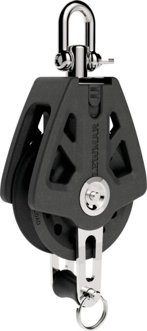 SYNCRO PULLEY WITH SINGLE HOOK 60MM