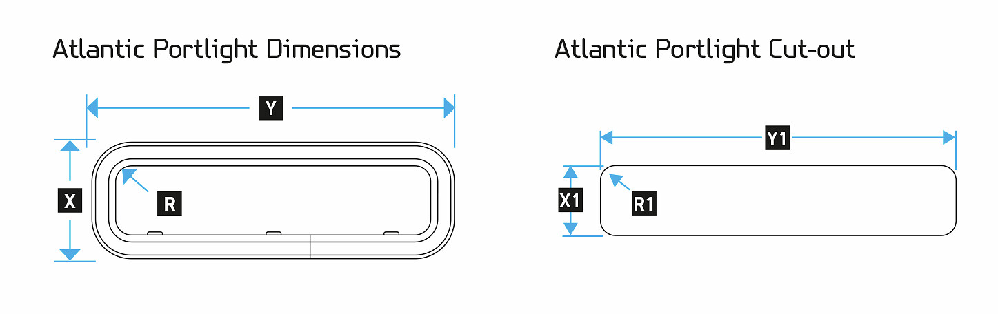 ACRYLIC GLASS FOR ATLANTIC WINDOW, SIZE 30 3 ACRYLIC GLASS FOR ATLANTIC WINDOW, SIZE 30 - Image 3