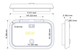 DOOR HATCH LEWMAR OCEAN SIZE 20, WITH RIM 10 9512406022m fullhd jpg