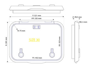 DOOR HATCH LEWMAR OCEAN SIZE 30, FLAT BOTTOM 10 9512406023m fullhd jpg