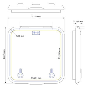 DOOR HATCH LEWMAR OCEAN SIZE 00, FLAT BOTTOM 8 9512406046m fullhd jpg