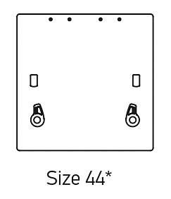FLUSH COVER, SIZE 44, 2G 2 FLUSH COVER, SIZE 44, 2G - Image 2