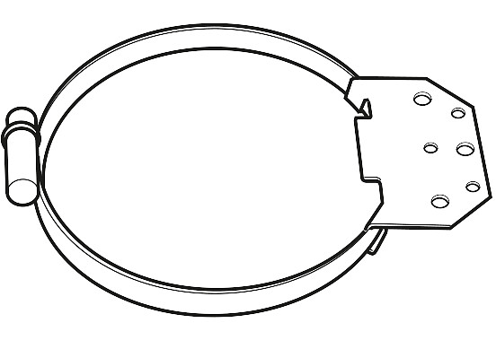 ENGINE SUPPORT FOR 250TT BOW PROPELLER 2 ENGINE SUPPORT FOR 250TT BOW PROPELLER - Image 2