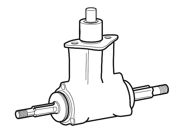 BEVEL GEARBOX FOR 250TT BOW PROPELLER 1 BEVEL GEARBOX FOR 250TT BOW PROPELLER