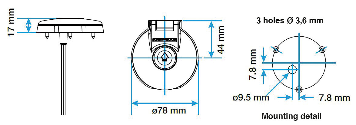 LEWMAR COVER CONTACT (DOWN), STAINLESS STEEL 3 LEWMAR COVER CONTACT (DOWN), STAINLESS STEEL - Image 3