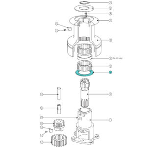 DRUM WASHER FOR STANDARD WINCH (SIZE 24)