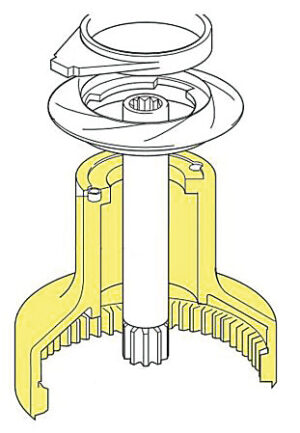 DRUM FOR OCEAN 40ST WINCH, CHROME