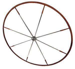 COMMODORE STEERING WHEEL 40”, 5 SPOKES