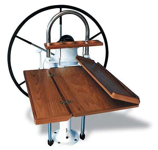 FOLDING TABLE ON PEDESTAL 1 FOLDING TABLE ON PEDESTAL