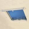 SILVER-ANODISED ROLLER BLINDS RAILSHADE 47x51CM 5 9512500312 fullhd