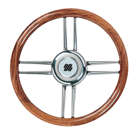 STEERING WHEEL V10, TEAK 1 STEERING WHEEL V10, TEAK
