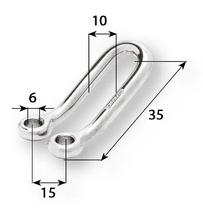 ATTACHMENT LINK 5MM 3 ATTACHMENT LINK 5MM - Image 3
