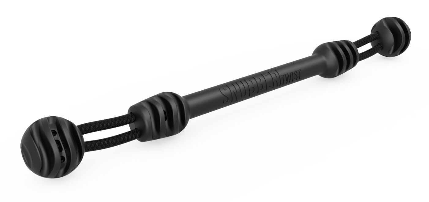 SNUBBER TWIST MOUNTING STRAP, BLACK 1 SNUBBER TWIST MOUNTING STRAP, BLACK