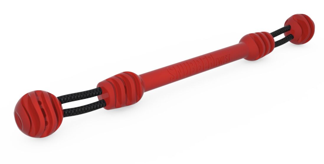 SNUBBER TWIST MOUNTING STRAP, RED 1 SNUBBER TWIST MOUNTING STRAP, RED