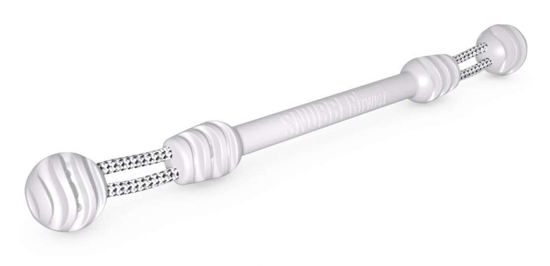 SNUBBER TWIST MOUNTING STRAP, WHITE 1 SNUBBER TWIST MOUNTING STRAP, WHITE