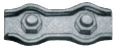 CABLE LOCK DUPLEX 5MM GALV.