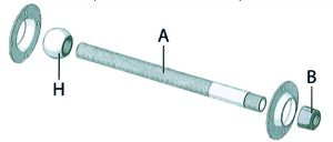 TRANSOM MOUNTING TUBE 4 9513024050a alumiiniputki fullhd