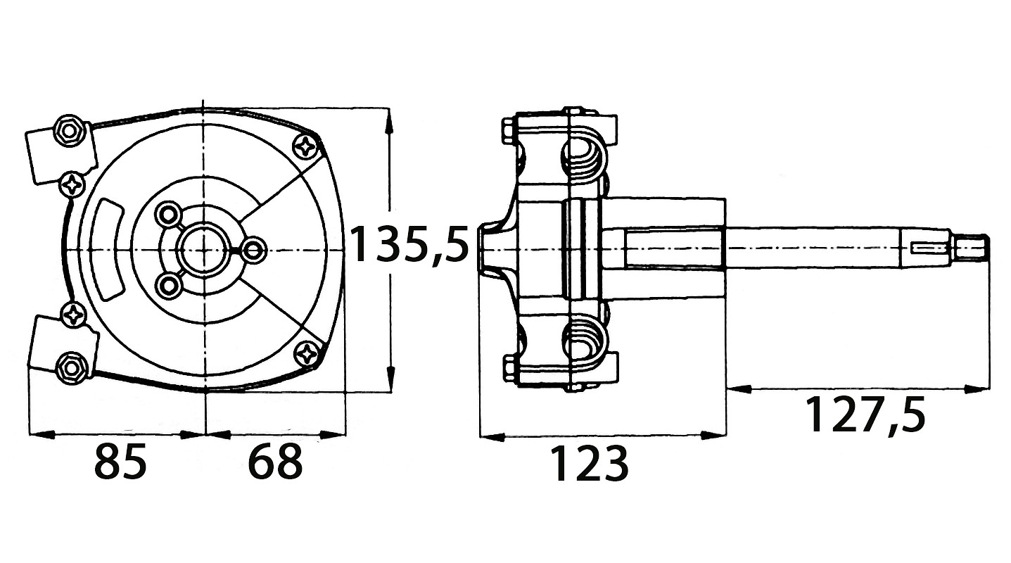 DUAL CONTROL HOUSING T72 3 DUAL CONTROL HOUSING T72 - Image 3