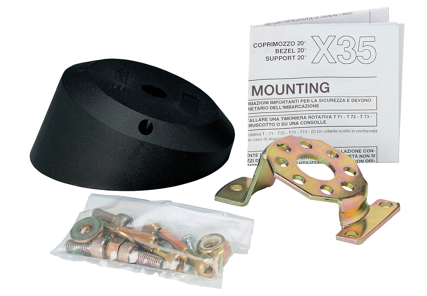 STEERING DRUM MOUNTING KIT X35 20° 1 STEERING DRUM MOUNTING KIT X35 20°