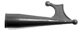 BOAT HEAD BLACK NYLON 35MM