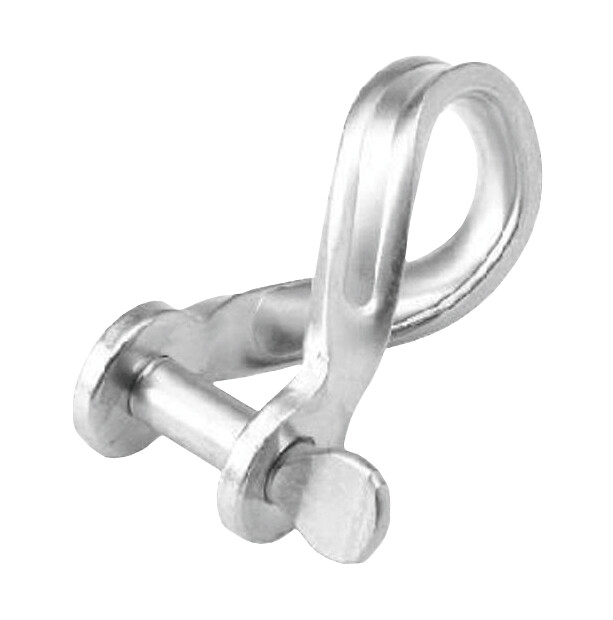 BLUE WAVE THREADED SHACKLE M5-L 33MM 1 BLUE WAVE THREADED SHACKLE M5-L 33MM