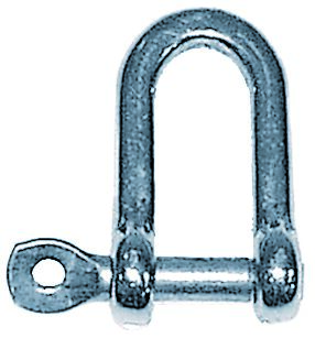 SHACKLE ''D'' MODEL 8MM AISI316 2 SHACKLE ''D'' MODEL 8MM AISI316 - Image 2