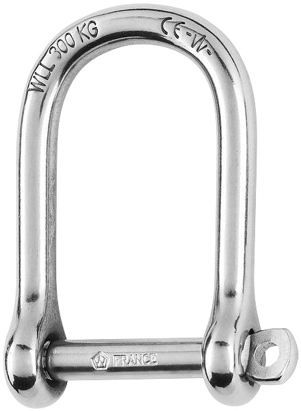 SHACKET, D-MODEL WIDE 5mm 1 SHACKET, D-MODEL WIDE 5mm