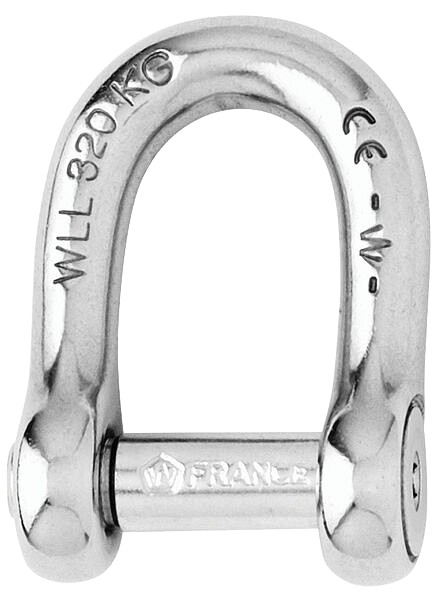 SHACKET, D-MODEL, LOCKABLE 12mm 1 SHACKET, D-MODEL, LOCKABLE 12mm