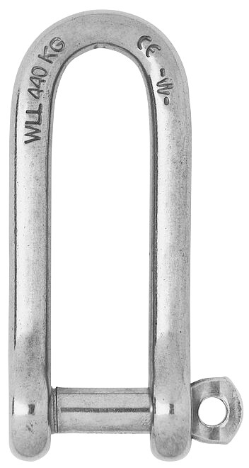 SHACKET D-MODEL, LOCKING, LONG 10mm 1 SHACKET D-MODEL, LOCKING, LONG 10mm