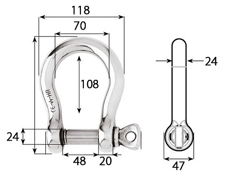 LYRA BUCKLE 24mm 3 LYRA BUCKLE 24mm - Image 3