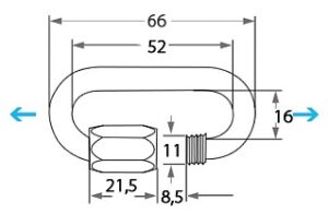 QUICK LINK, STAINLESS STEEL 7mm 5 9513034155m fullhd jpg
