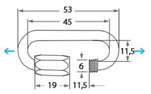 QUICK LINK, LARGE OPENING 4MM 3 9513034181m fullhd jpg